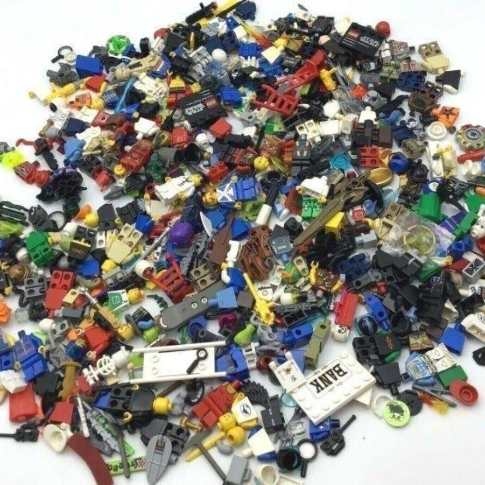 40 Lego mini-figures lot w/ accessories